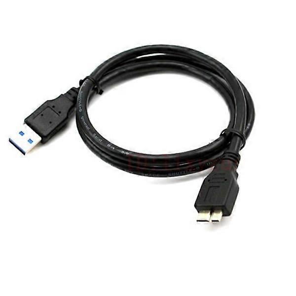 1M USB3.0 na Micro-B mobilní pevný disk Datový kabel Stolní notebook Prodlužovací nabíjecí kabel, 3 balení.