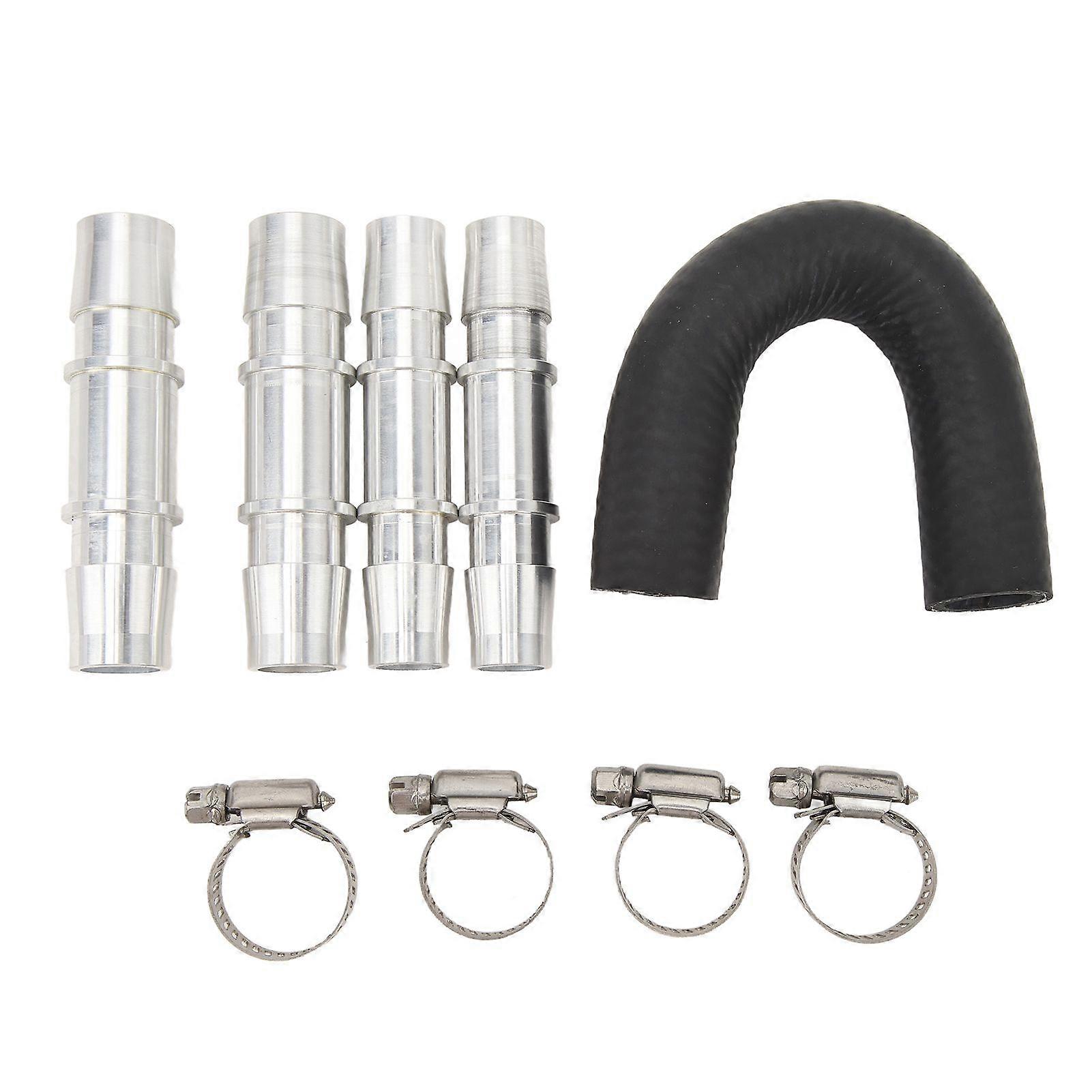 Aluminum Hose Fitting 5/8in 3/4in Universal Heater Core Bypass Kit