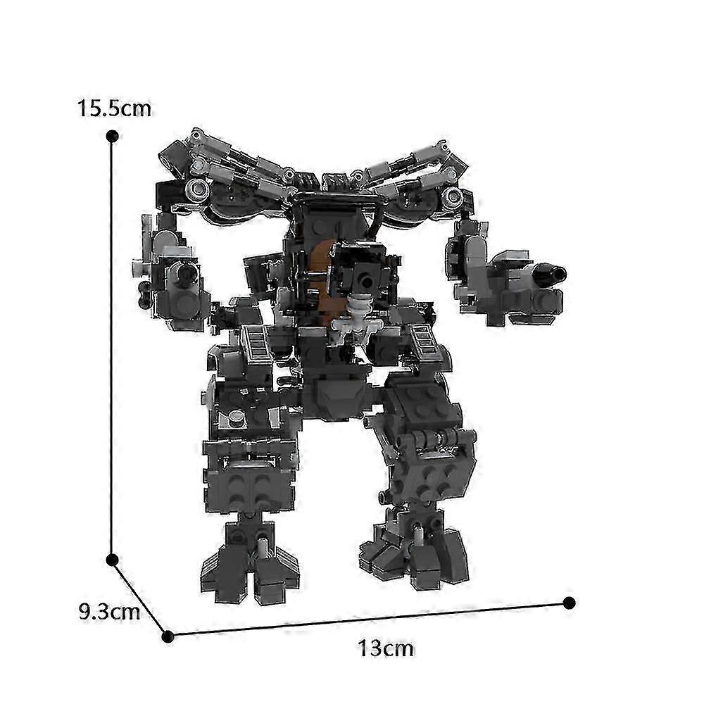 Cyber Horror Robot Building Kit - DIY Mechanical Monster Model for Young Gamers