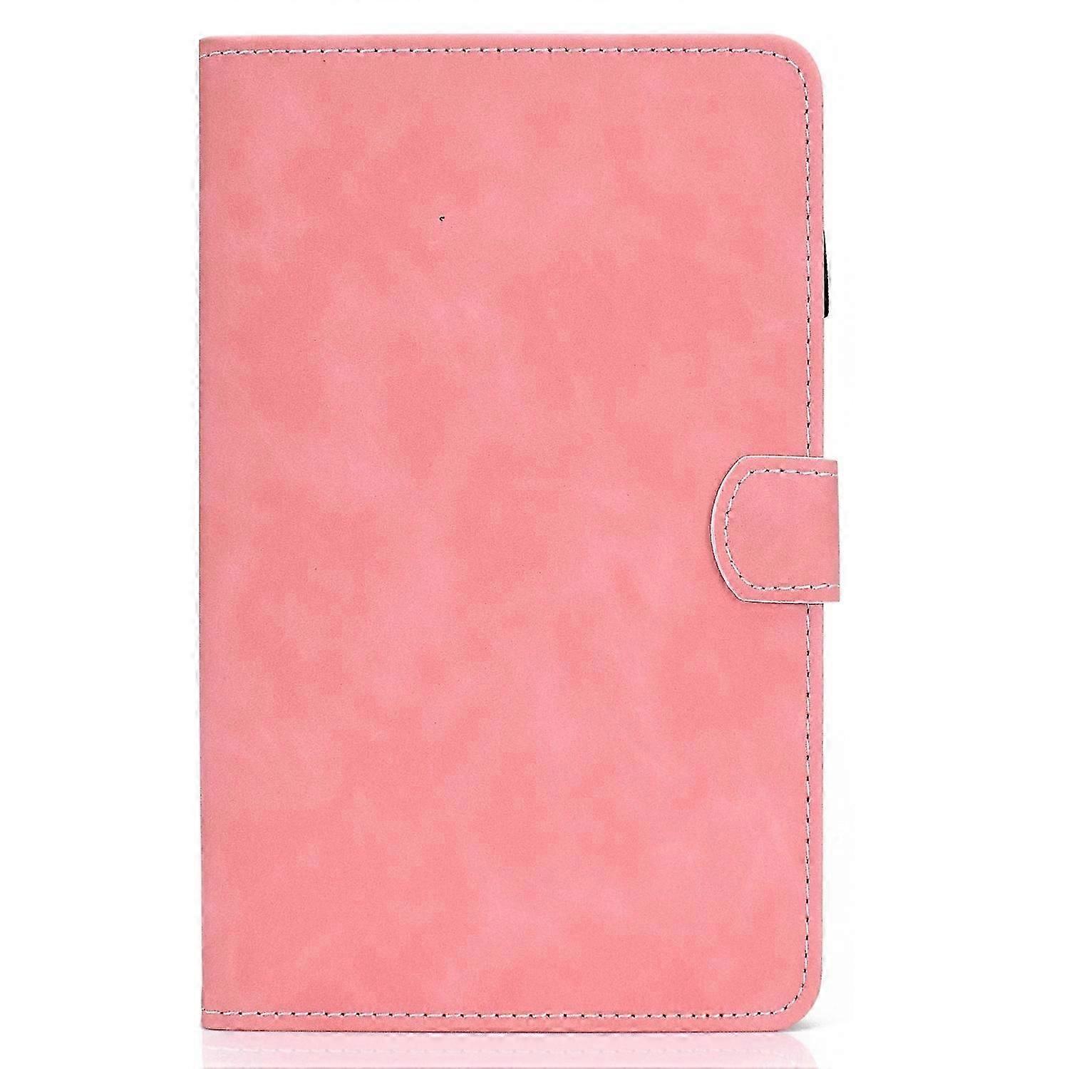 Tablet Case For Lenovo Tab M10 3rd Gen Stitching Cowhide Texture Smart Leather Tablet Case(Pink)
