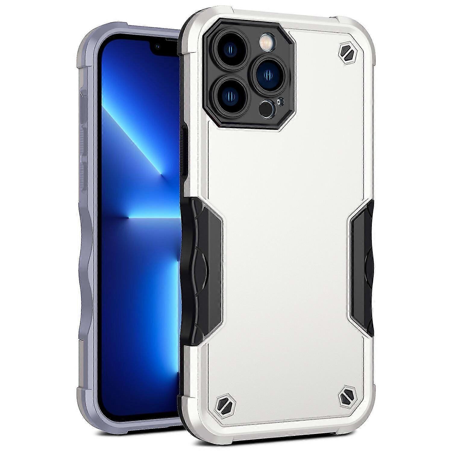 For iPhone13 Pro Max Case, Heavy Duty Dual Layer Slim Shockproof Cover