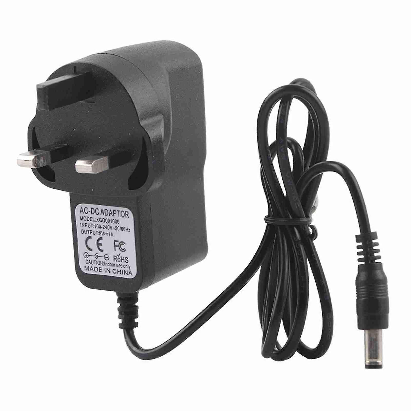 Universal 9V AC/DC Power Adapter for Electric Guitar Single Effector