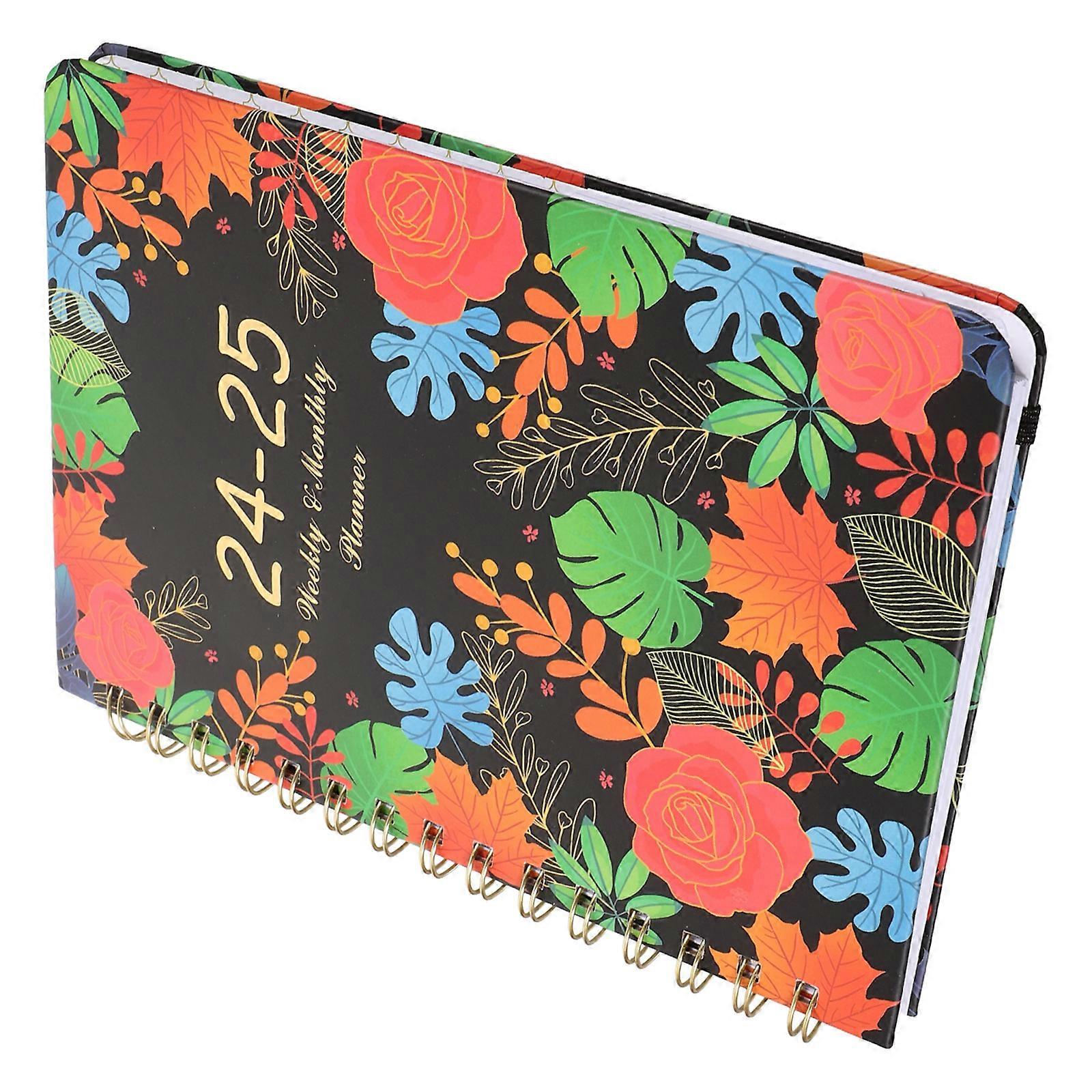 Office Academic Planner Rectangular Shaped College Student Planner With Memo Writing Feature Assorted Color 1Pack