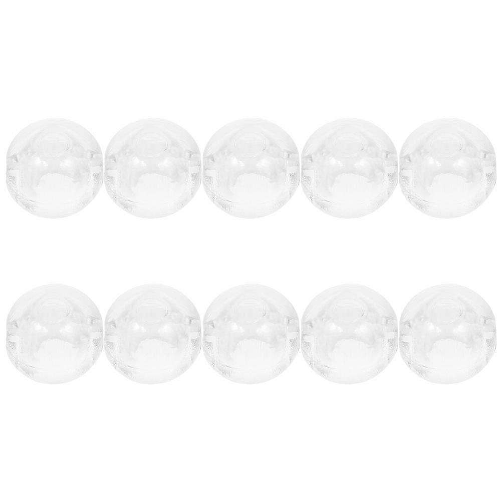 10pcs Beaded Chain Crimp Stop Roller Shades Chain Stop Clear Stops Replacement Blinds Chain Stops Buckles