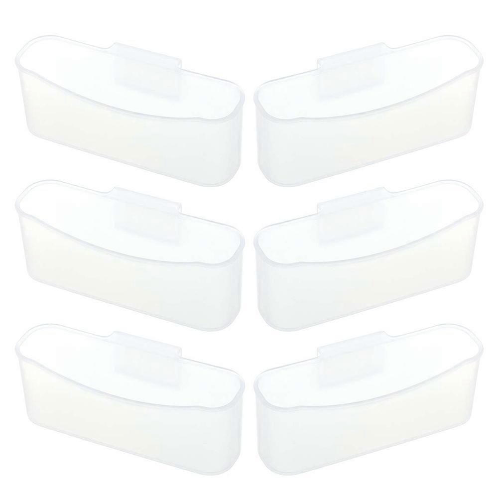 Small Storage Boxes 6Pcs Refrigerator Storage Boxes Household Refrigerator Case 9.5X4X2.8CM And Safe Design Kitchen Organization
