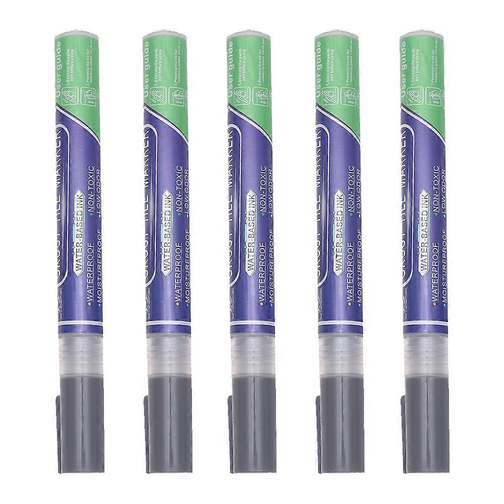 Grout Marker 1 Set 5Pcs Tile Repair Kit Perfect For Housewarming Gift Assorted Color Cover Stained Seams