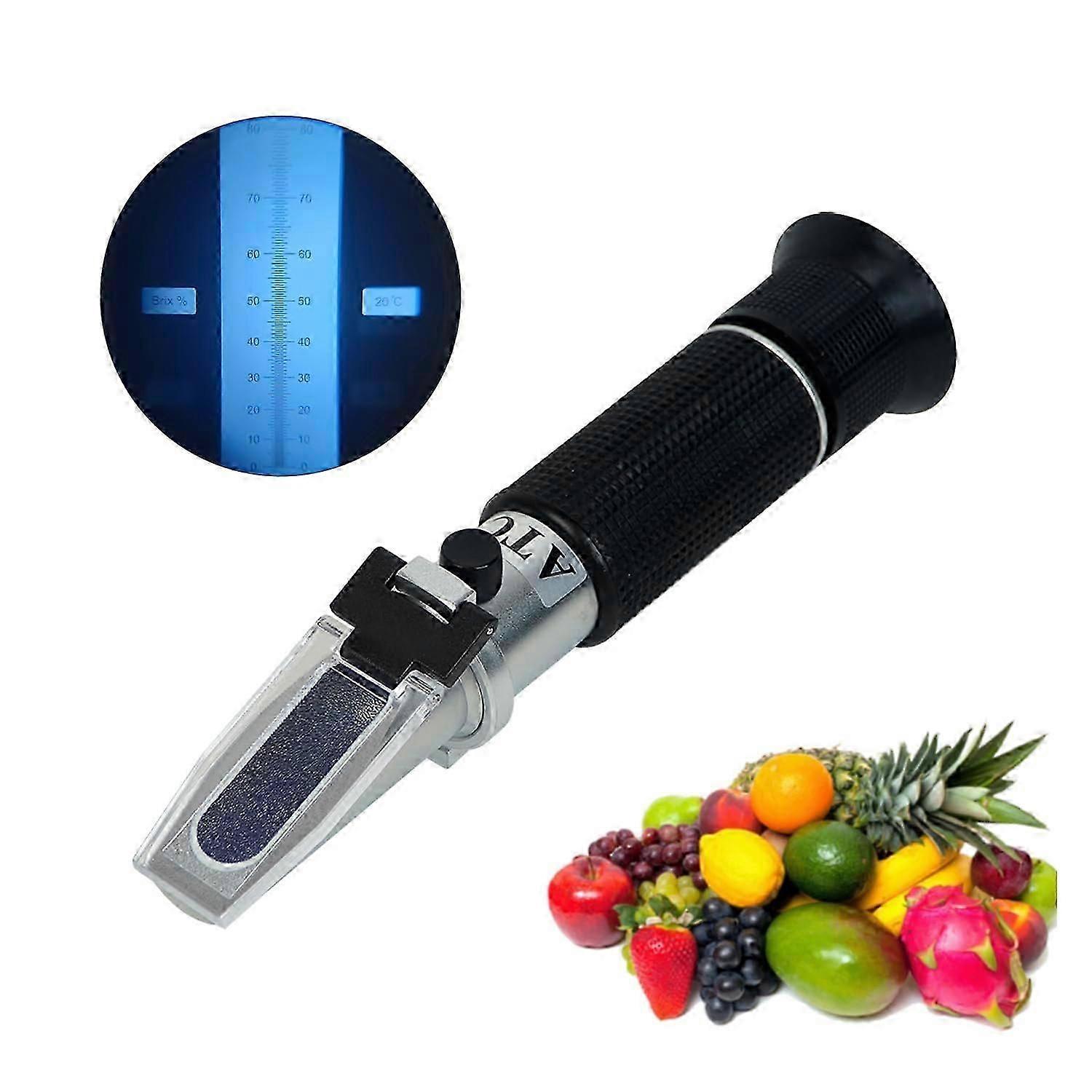 0-80% Brix Meter Refractometer, Refractometer Honey, Refractometer, Refractometer,brix Refractometer for Measuring Sugar Content