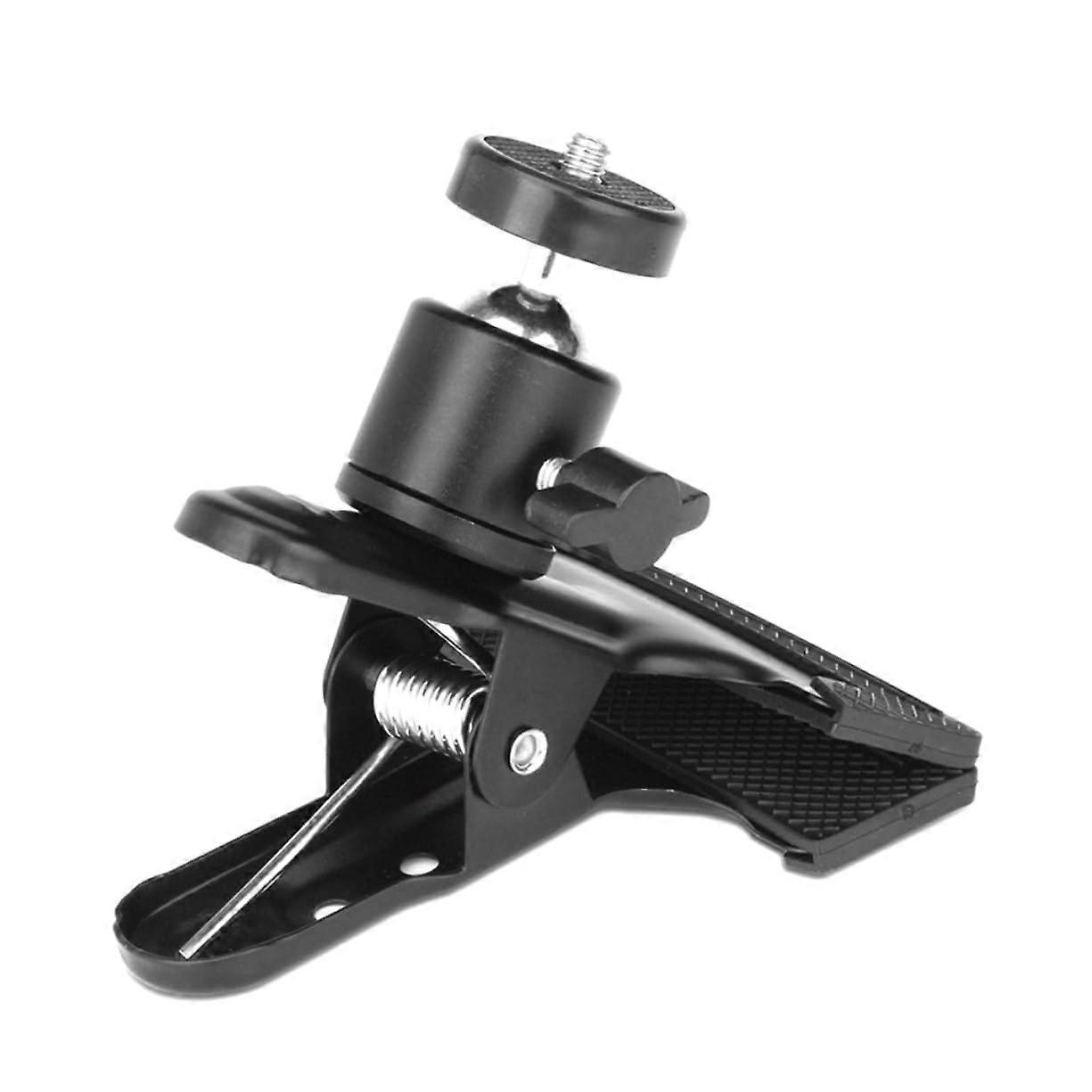 1 Piece Multi Use Fixing Clamp for Action Camera Portable Camera Holder for Flash Accessories for Indoor and Outdoor Shooting Secure Grip On More