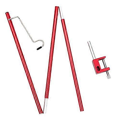 Camping Table Lamp Pole Lightweight Aluminium for Backpacking, Picnic, Hiking, and Outdoor Camping Activities