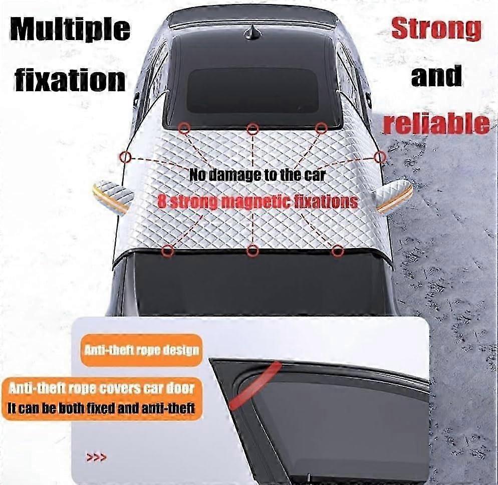 כיסוי שמשה לרכב עבור KIA Cerato 2007-2017, מסך שמשת חורף כפור קרח שלג מכסה מגן חלון קדמי אביזרי מגן