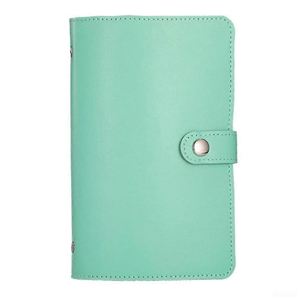 Functional savings book with clip for efficient cash organization and budget tracking (green)