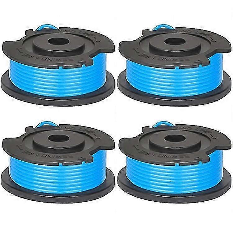 New Replacement Rope Line Spool Parts for Greenworks Lawn Mower in 4-Pieces Pack, Compatible with Models 29252 & 29092