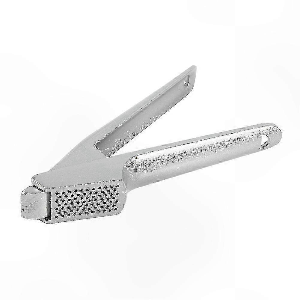 Garlic Press Tool with Ginger Chopper - Aluminum Alloy Kitchen Gadget for Crushing, Squeezing, and Mashing