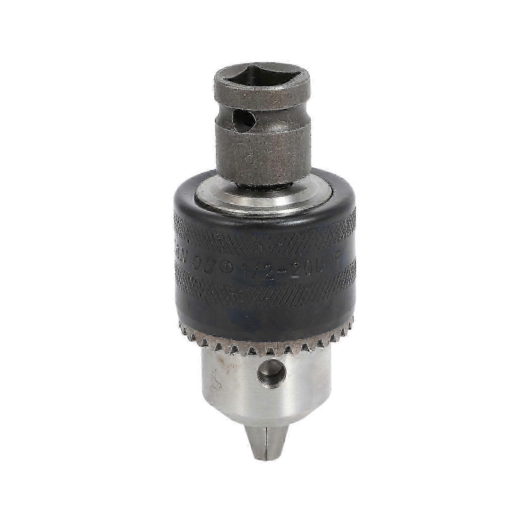 Electric Drill Adapter with 1.5-13mm Chuck - Convert for Impact Wrench Use with Drill Chuck