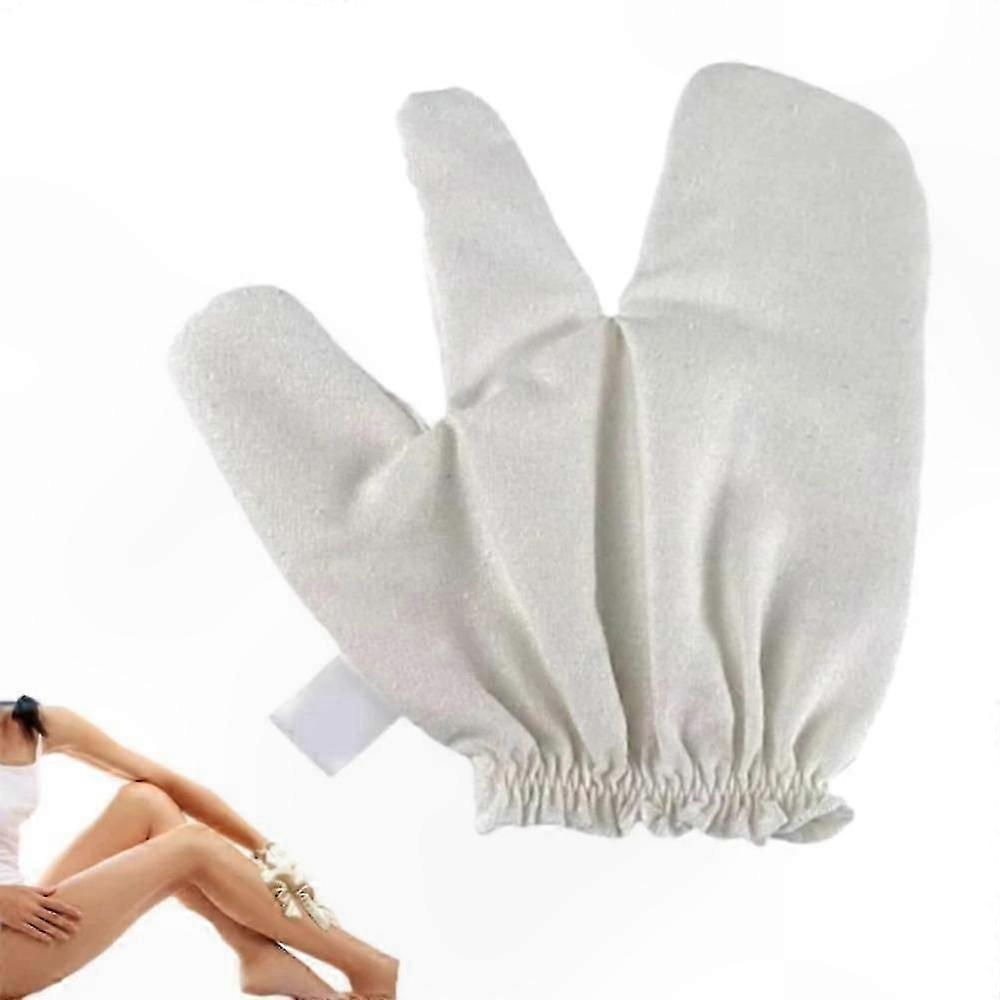 Raw Silk Garshana Massage Gloves for Ayurvedic Practice