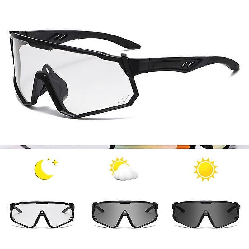 Cycling glasses with full-frame structure and UV resistance, suitable for multiple scenarios