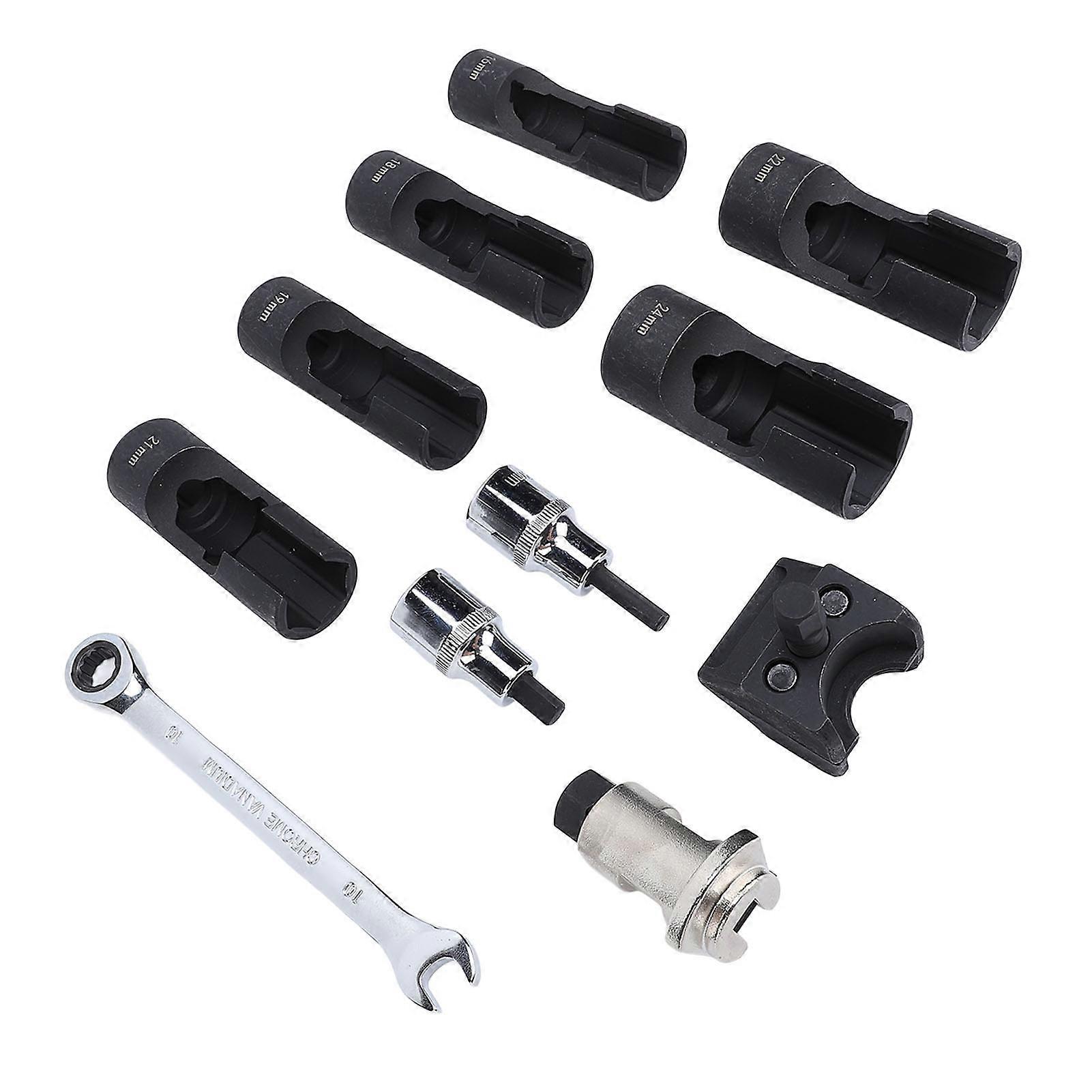 Strut Nut Socket Set 1/2in Drive 11PCS Shock Absorber Removal Tool