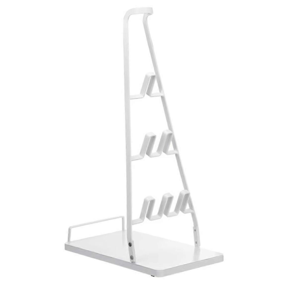 Vacuum Cleaner Bracket Holder Floor Stand Storage Brush Shelf White