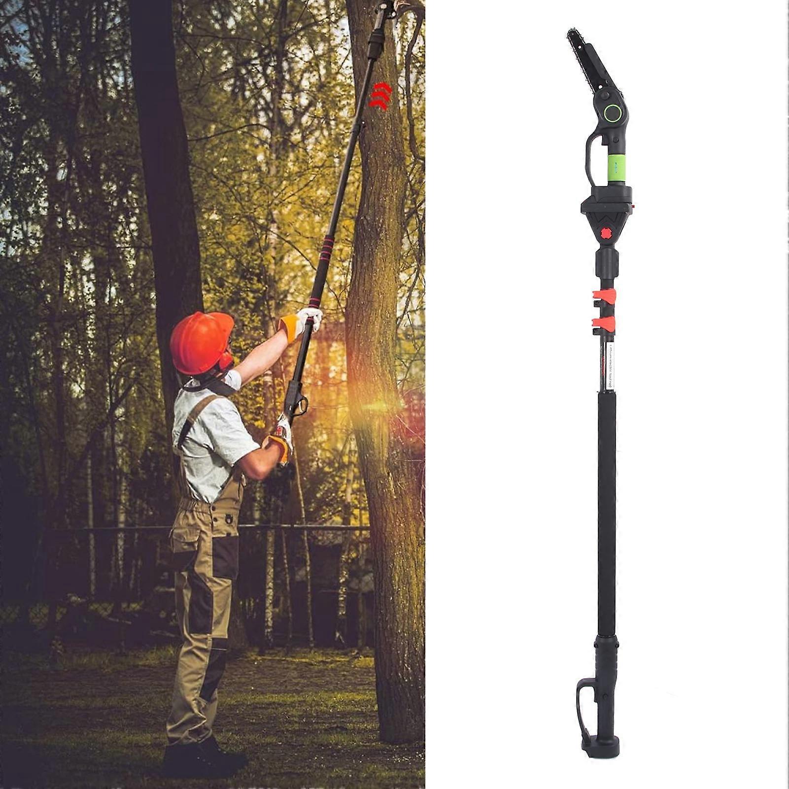 6 Inch Cordless Electric Chainsaw Kit with 1.3-2.5m Extendable Pole