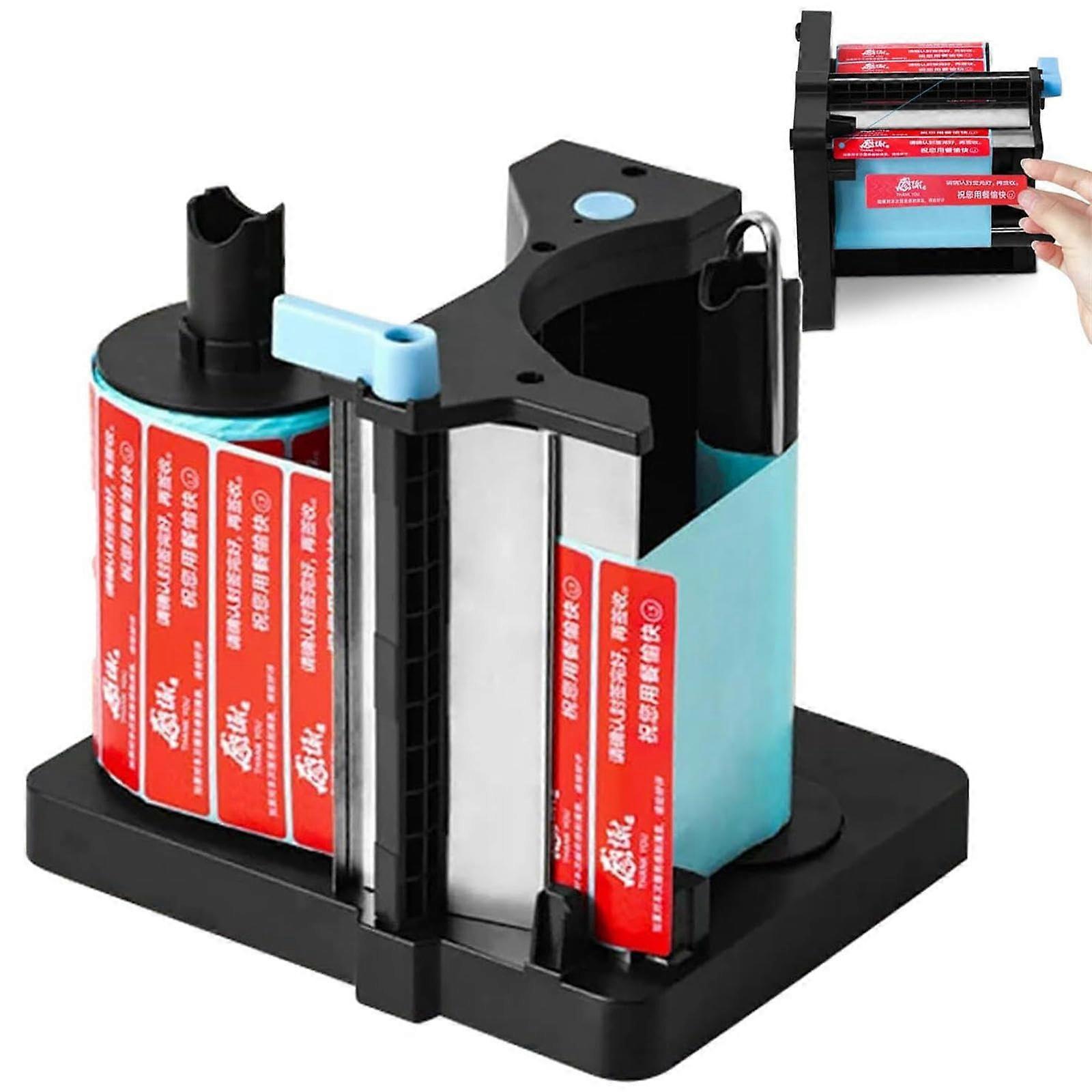 Electric Label Dispenser Adjustable Speed for Easy Peeling SelfAdhesive Labels PET and PVC Compatible