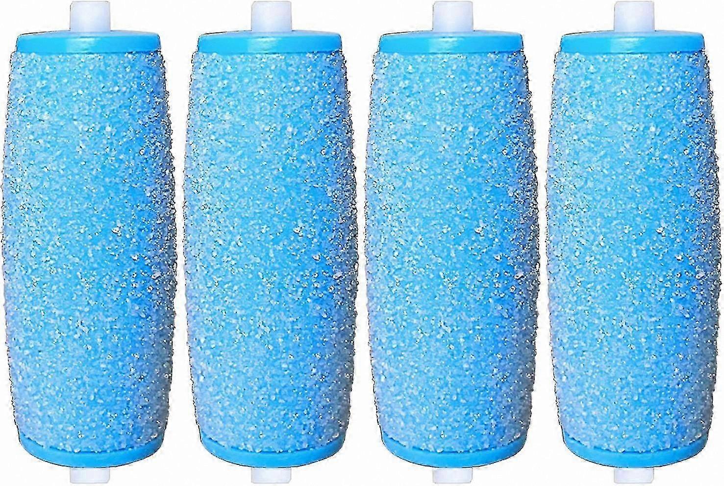 4-Pack Replacement Rollers for Foot Care Device with Extra Coarse Texture