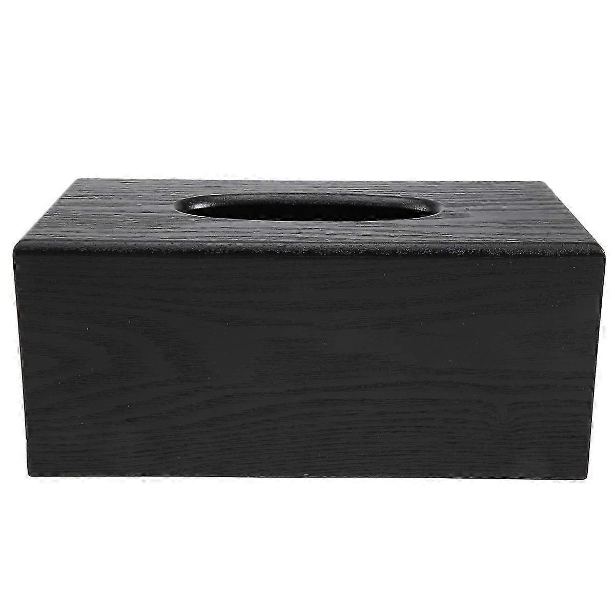 Tissue Box Wood Rectangular Tissue Box Natural Wood Tissue