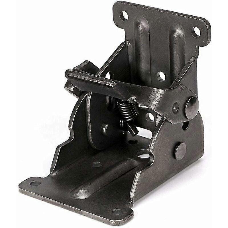 Pcs 90 Self-locking Folding Hinge, Folding Bracket, Locking Extension Table Shelf Bracket Folding Steel Sheet for Table