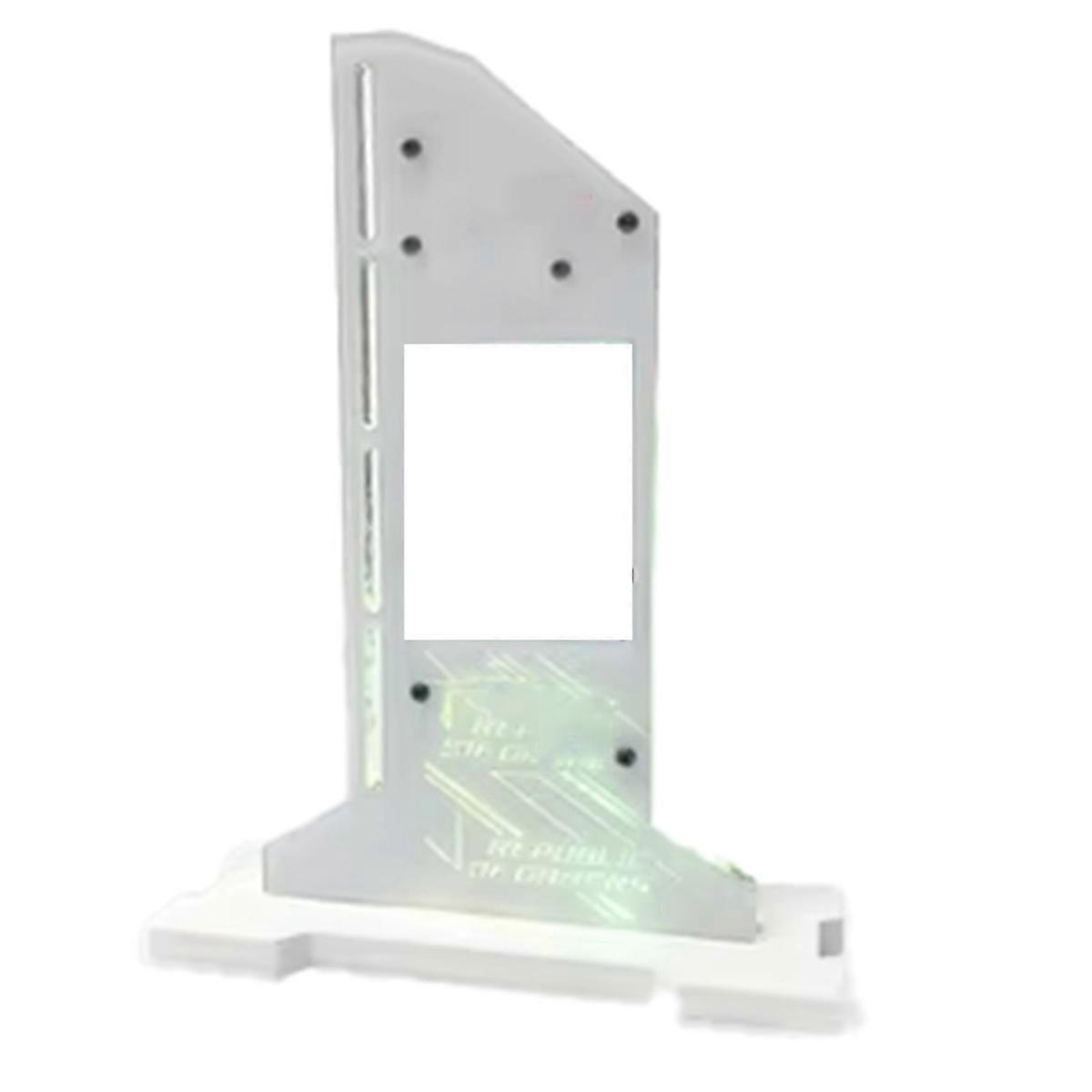 Držiak grafickej karty VGA s 2,4-palcovým LCD displejom, podpora RGB CPU GPU RAM monitora AIDA64 pre PC, biely