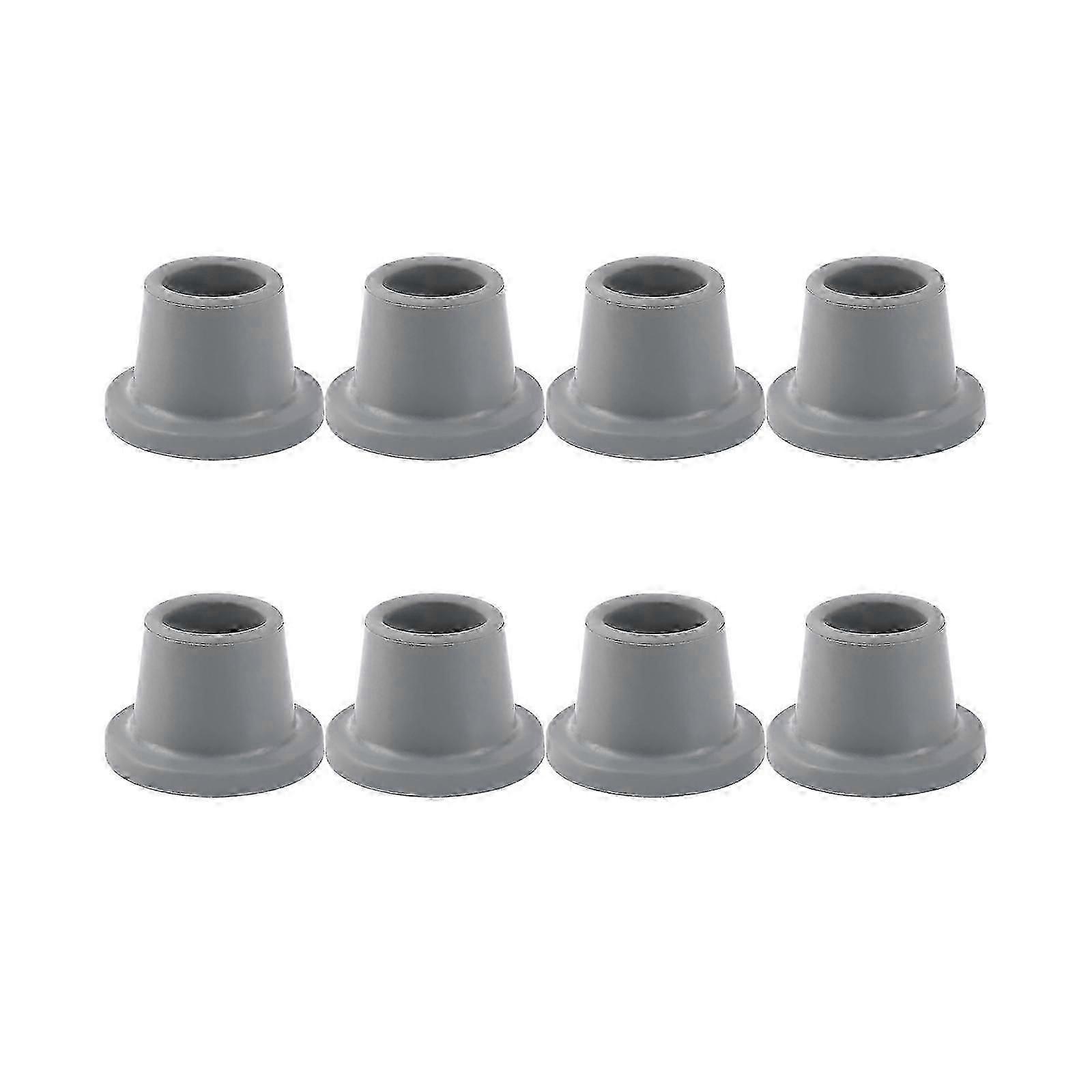8Pcs λαστιχένιες άκρες ποδιών καρέκλας ντους για το σκαμνί καθισμάτων τουαλέτας ντουζιέρας πάγκου ντους