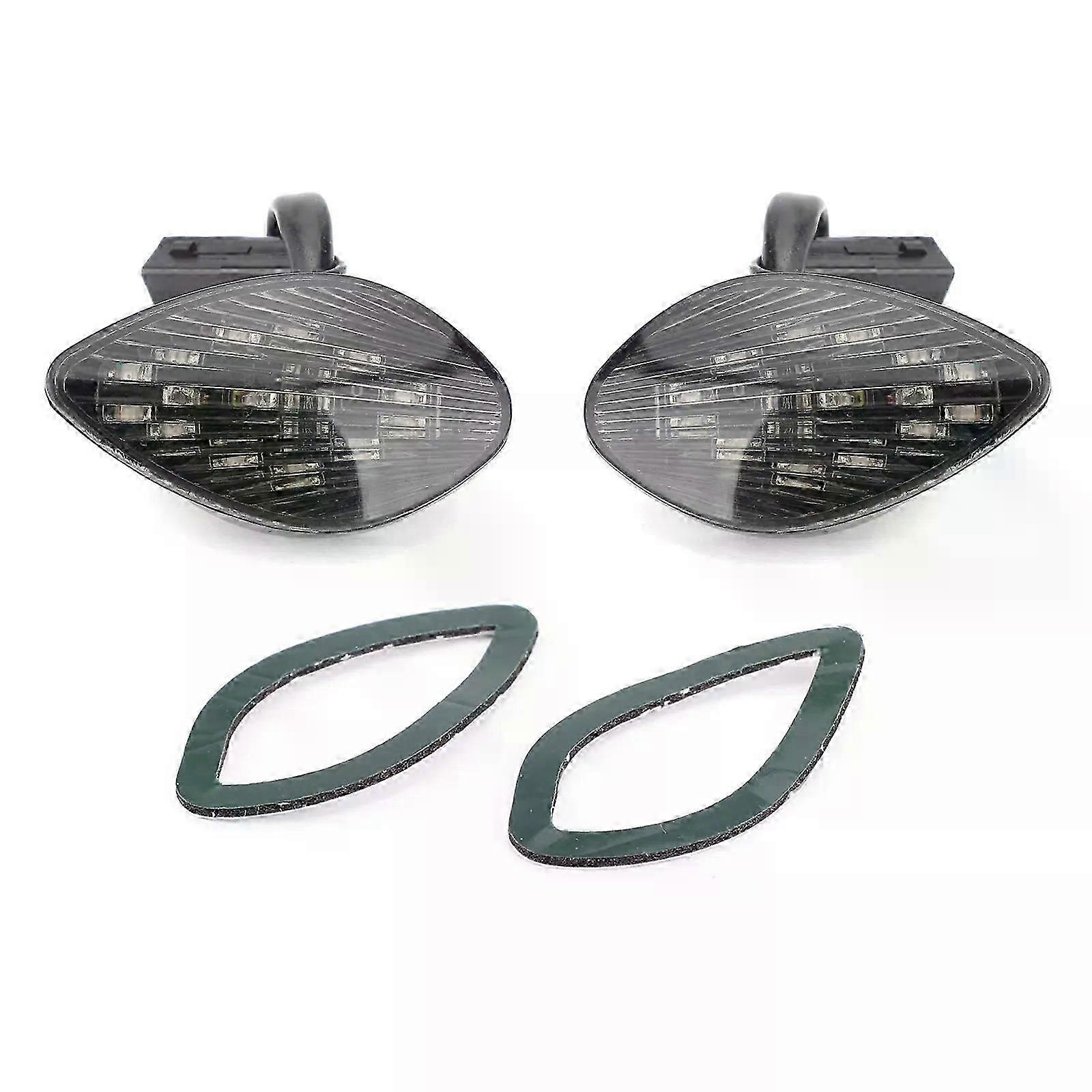 Transparent indicators from Artudatech, compatible with Honda CBR 1000 RR (2004-2005), recessed mounting.