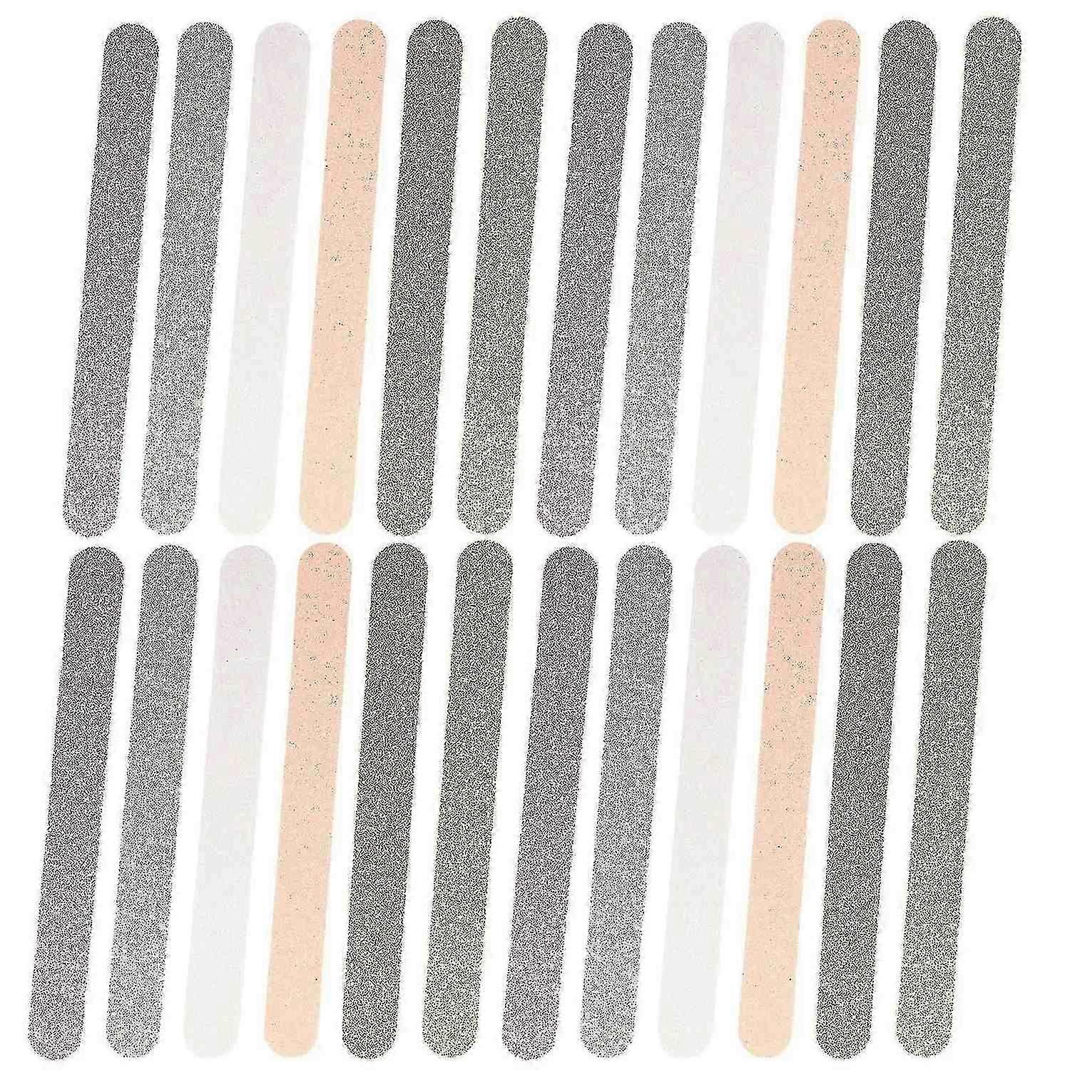 30 Pcs Nail Tools Double-sided Nail File Nail File Buffer Handheld Nail File