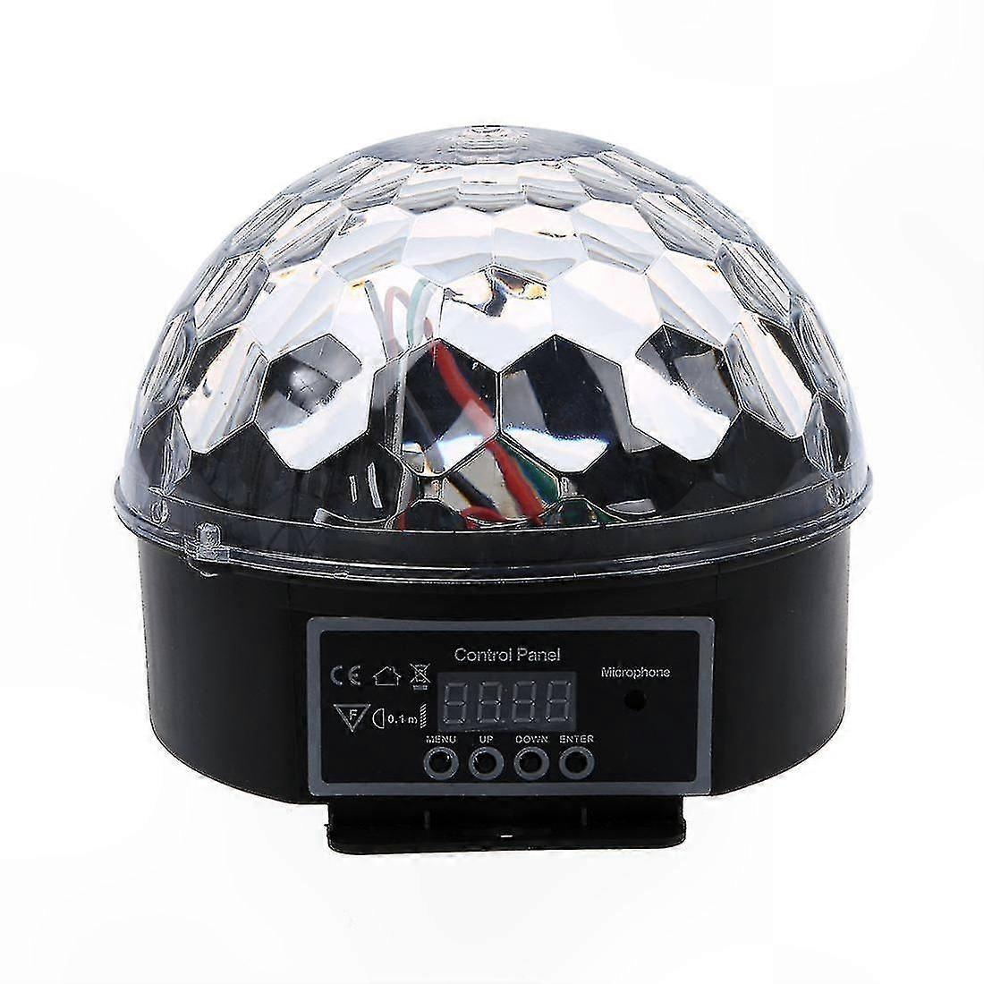 RGB LED Lighting Fixture for DJ Stage Scenes and Crystal Ball Events Soiree Bar Decor