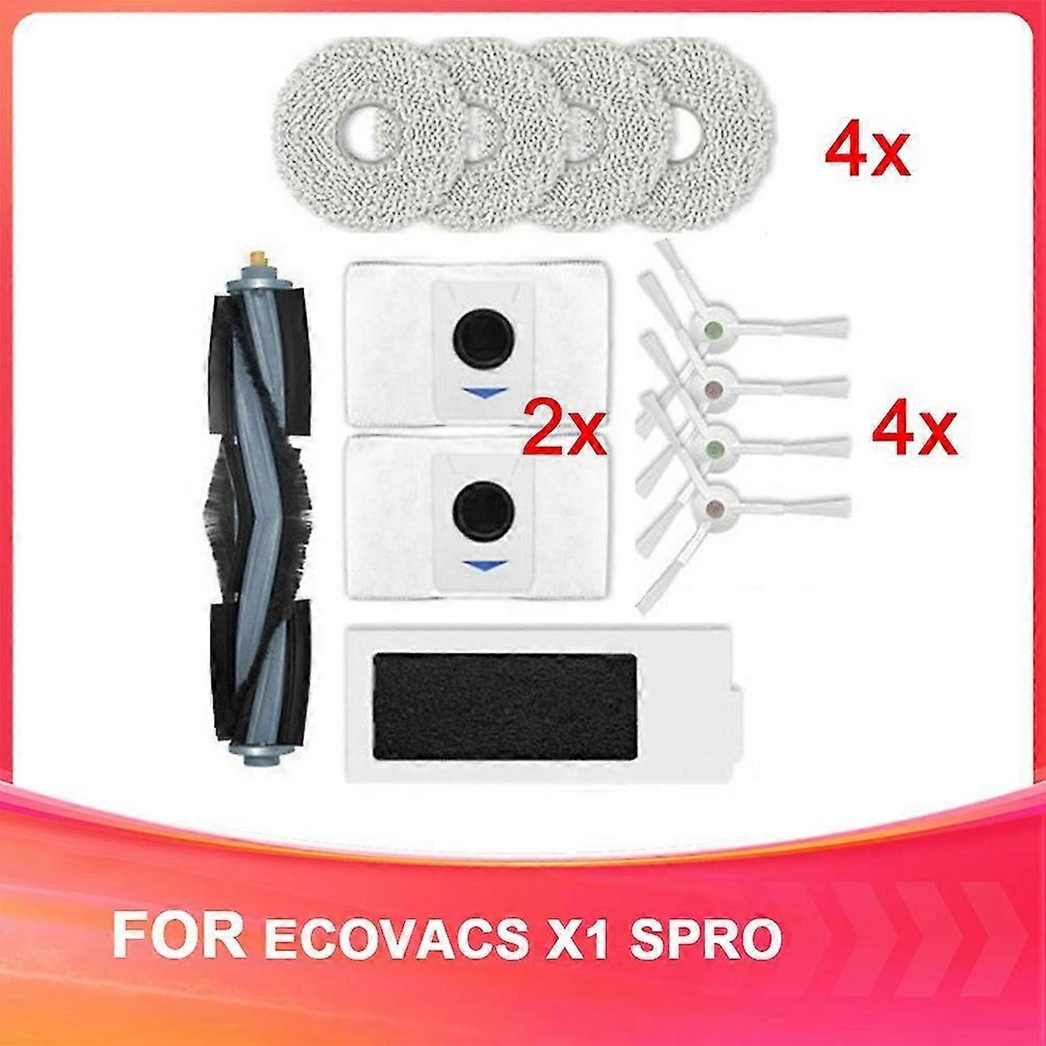 For ECOVACS X1 SPRO Replacement Consumables Sweeper Consumables.