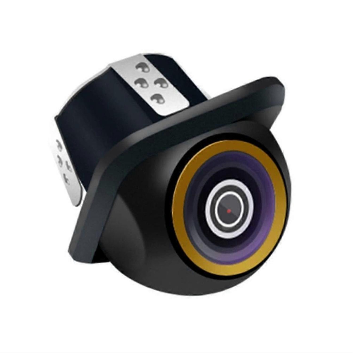 Front/Rear/Side View Fisheye Golden Lens Backup Camera 1080P AHD Night Vision Parking Line for Trucks SUVs