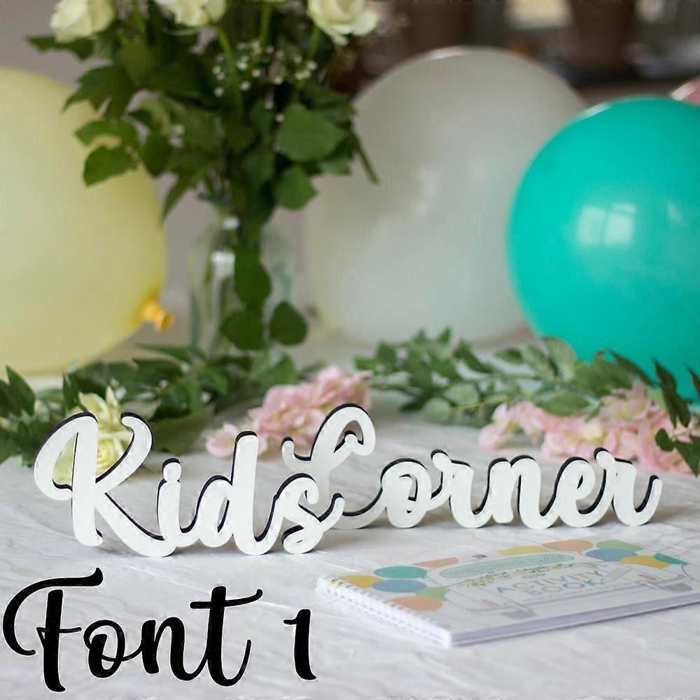 F1 - 9mm - キッズコーナーサイン