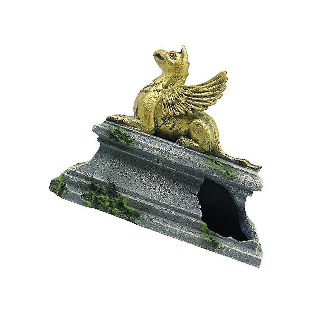 Flying Deities Statue Resin Fish Tank Landscaping for Decoration