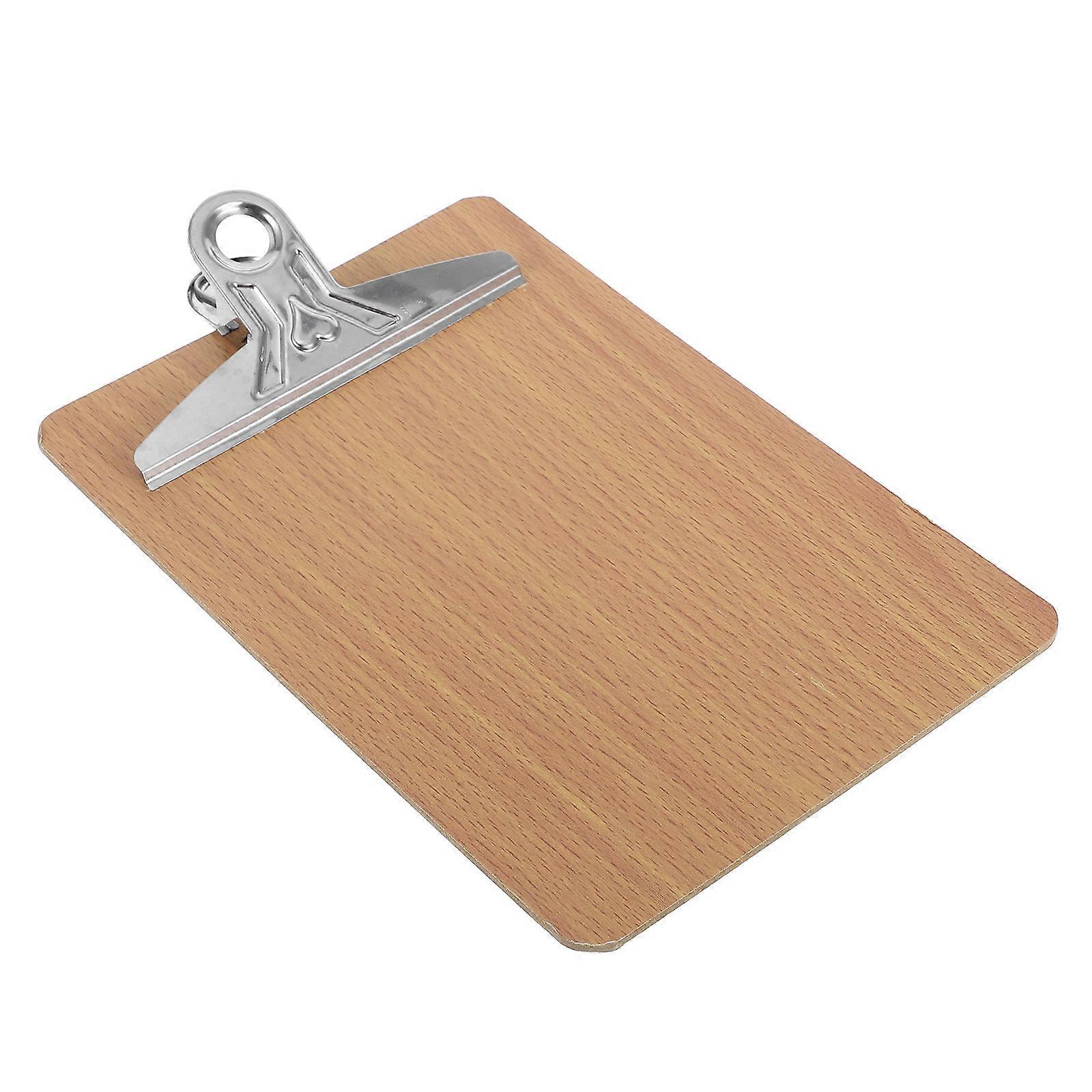 Hardboard Clipboards A5 Letter Size Clamp for File Clamping 2Pcs
