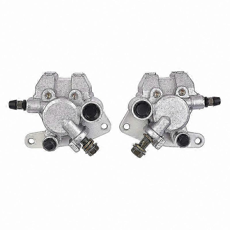 ATV Brake Calipers and Pads Compatible with Grizzly Big Bear Series