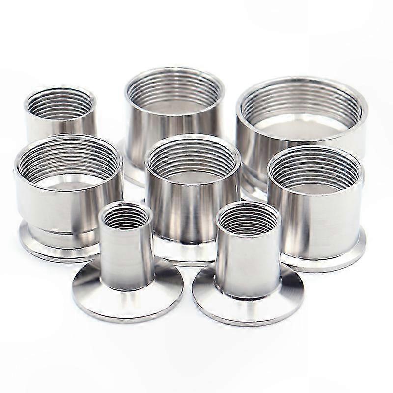 Tri Clamp Female Thread Stainless Steel Pipe Fitting Adapter for DN15-DN40 Connections