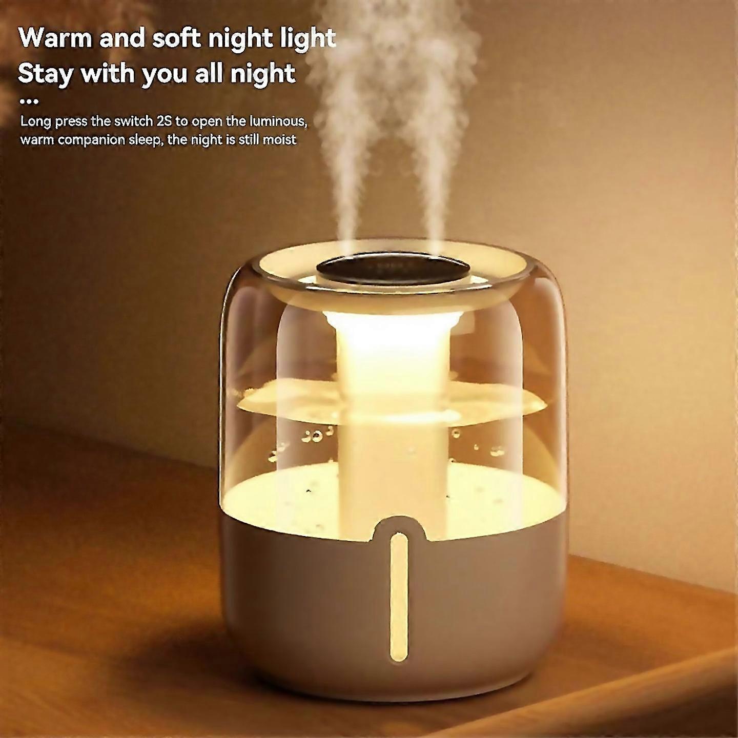 For 68l Large Capacity Humidifier Usb Double Quiet White