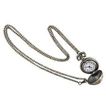 Relógio de Bolso Criativo para Decoração, 1 Unidade, Dourado, Estilo Vintage, com Tema de Futebol
