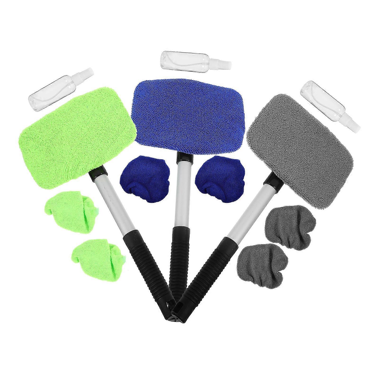 Automotive Window Cleaner Offering Practical Design For Car Owners Ideal For Window Cleaning With A Versatile Telescopic Pole 1 Set