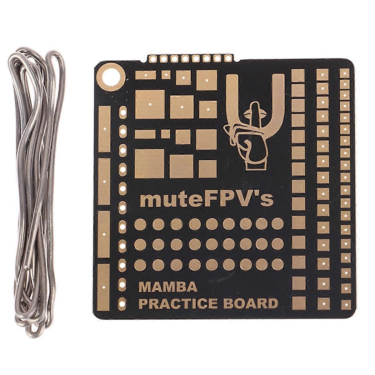 DIY Soldering Practice Board for FPV Beginner Pilots 49x49x1.6mm