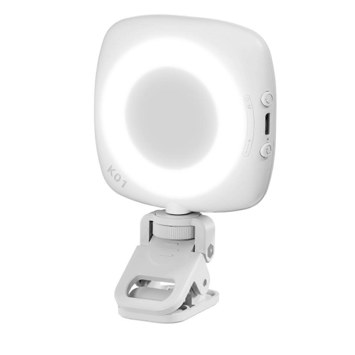 Clip on Selfie Fill Light Mini Rechargeable 3 Modes Adjustable Brightness Pocket Portable LED for Ph