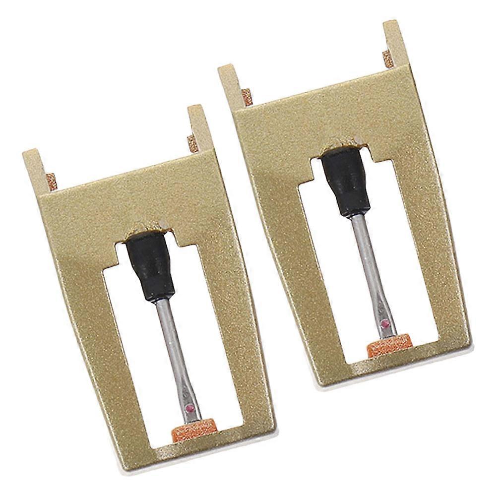 2Pcs Turntable Replacement Needles Record Player Needle for Phonograph