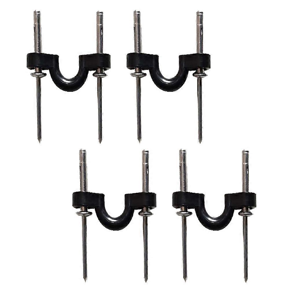 Rigging Kit Nylon Deck Loop for Kayak Pad Eye with C Buckle 4Pcs