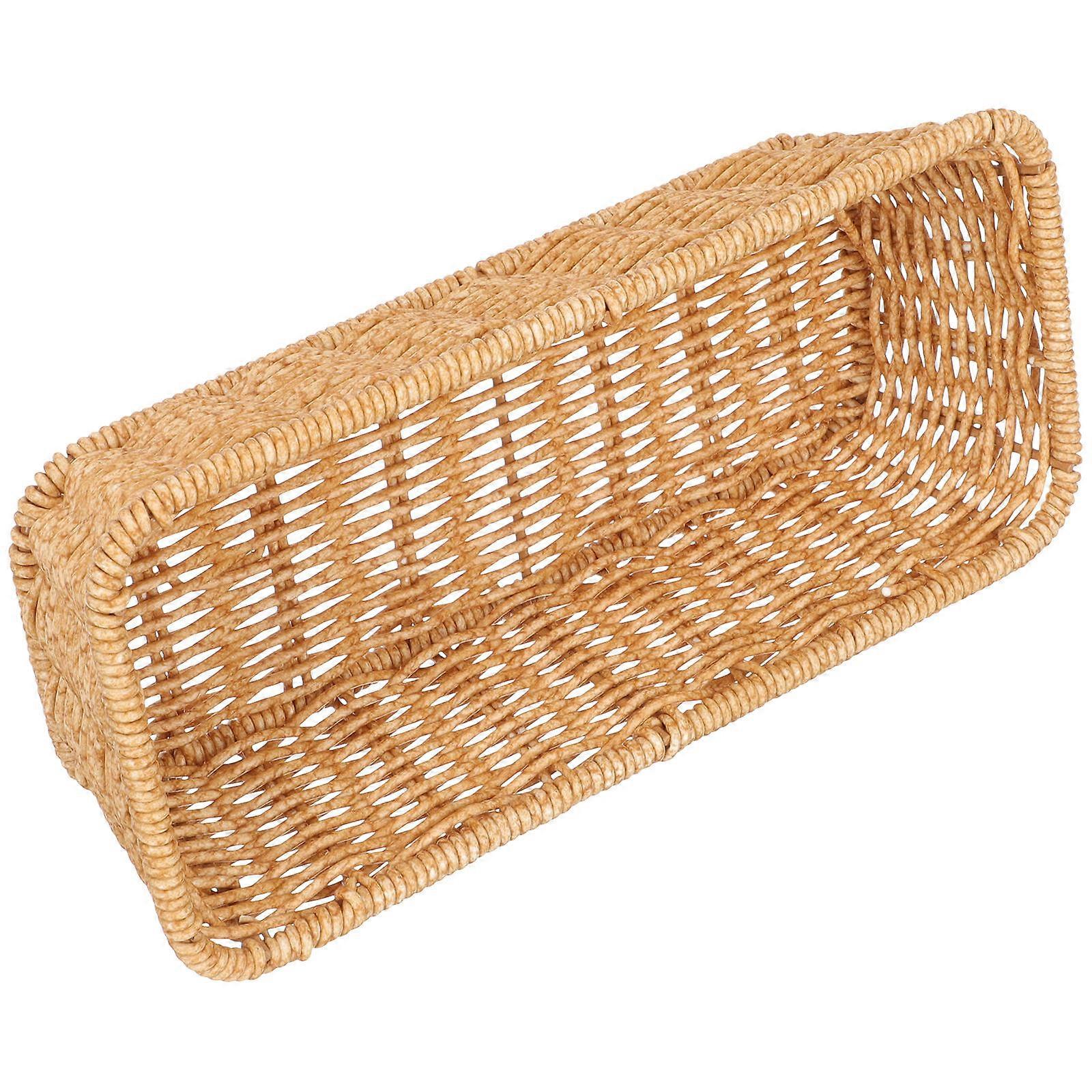 Storage Basket Kitchen Tableware Holder for Storage Practical Use