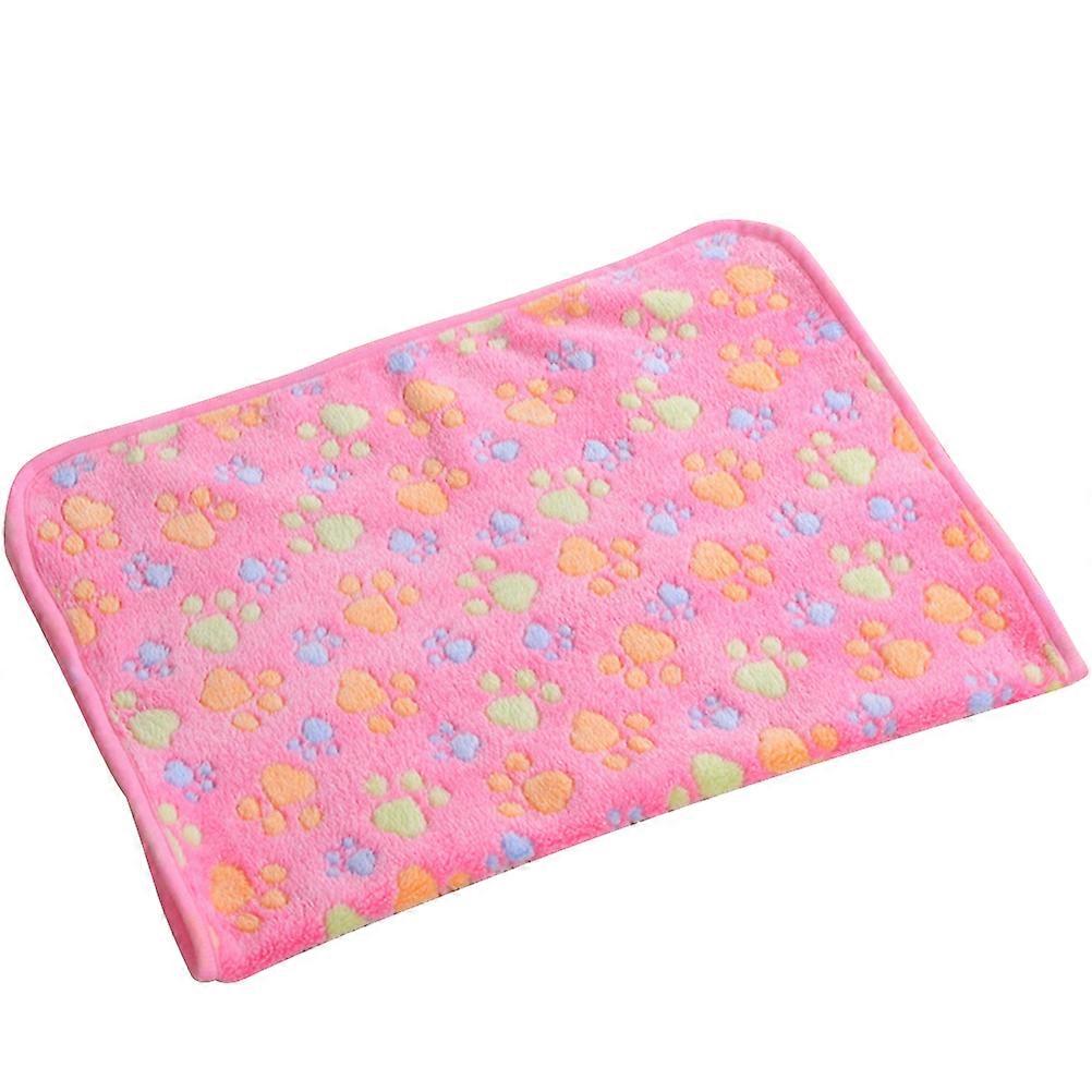 Pet Blanket Puppy Blanket for Warmth Keeping Use Pink