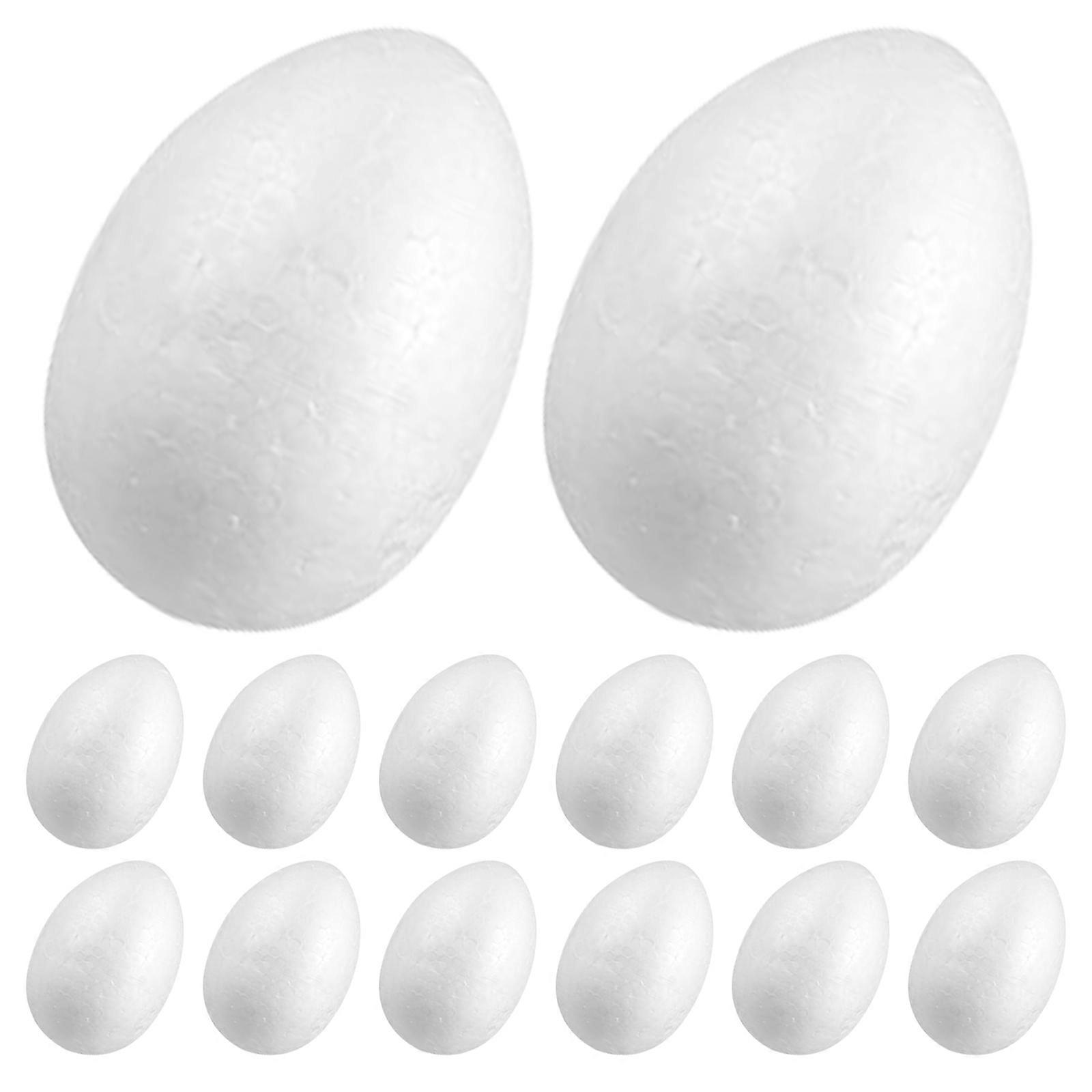 Gathering DIY Egg Material for Decoration 30Pcs Festival Foam Eggs