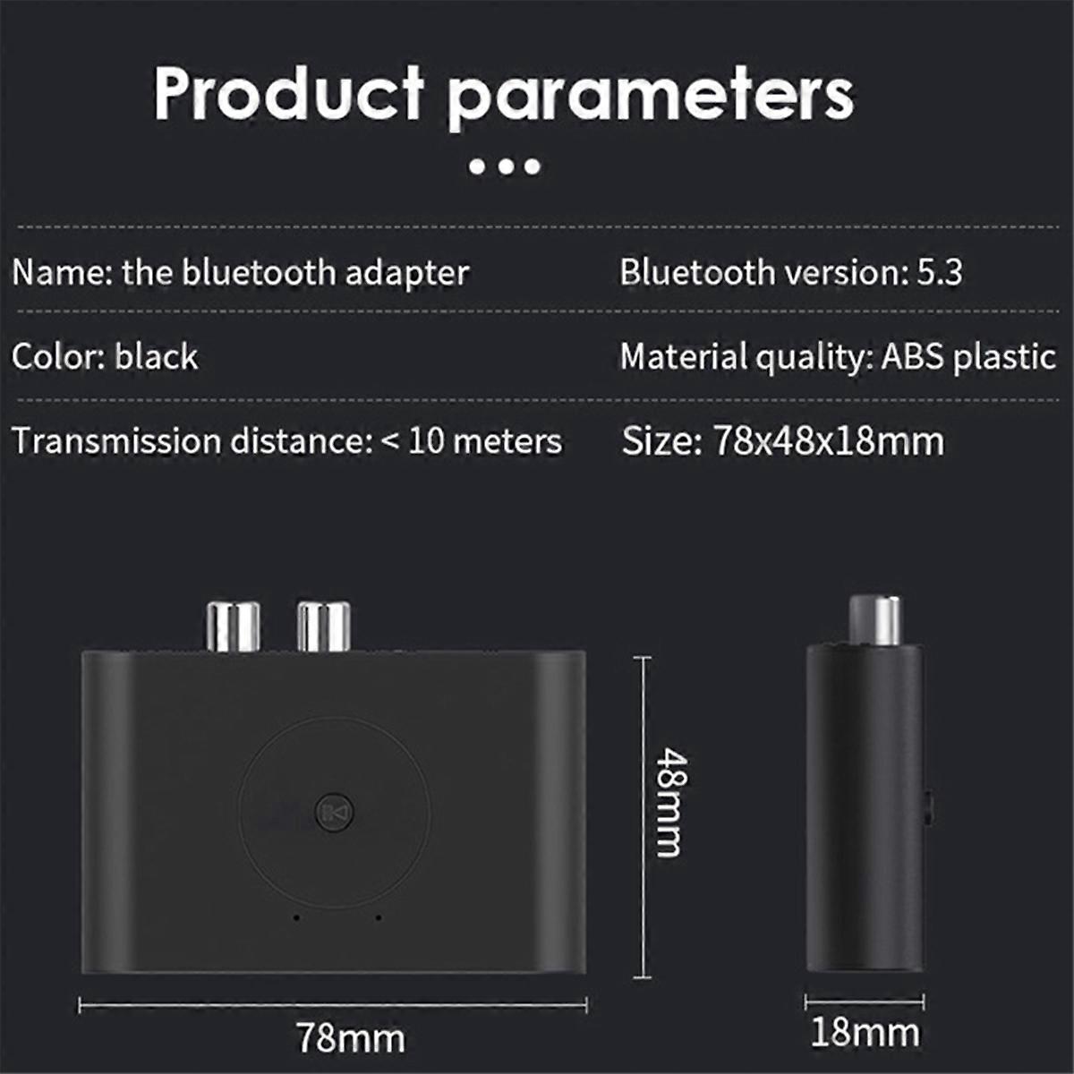 Audio Receiver Jack Stereo Music Wireless Adapter for Car Kit